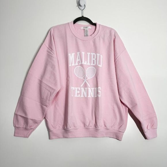 Project Social T Malibu Sweatshirt Womens Oversized Sporty‎ Pullover Sz L/XL NWT - Picture 2 of 10